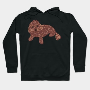 Brown Maltipoo Hoodie